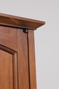 F75053: Walnut Mid Century Modern Gentlemens Chest