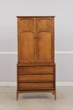 F75053: Walnut Mid Century Modern Gentlemens Chest