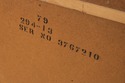 F75053: Walnut Mid Century Modern Gentlemens Chest
