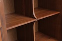 F75053: Walnut Mid Century Modern Gentlemens Chest