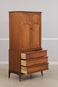 F75053: Walnut Mid Century Modern Gentlemens Chest