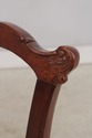 75068: Chippendale Style Mahogany Window Bench