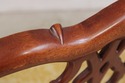 75068: Chippendale Style Mahogany Window Bench