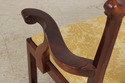 75068: Chippendale Style Mahogany Window Bench