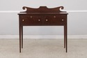 L75075: Virginia Style Bench Made Mahogany 2 Drawe