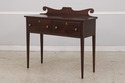 L75075: Virginia Style Bench Made Mahogany 2 Drawe