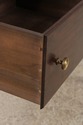 L75075: Virginia Style Bench Made Mahogany 2 Drawe