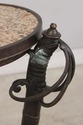 75089: THEODORE ALEXANDER Marble Top Sword Table