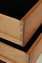 75104: STICKLEY Mission Oak 2 Glass Door China Cab