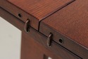 75132: STICKLEY Mission Oak Flip Top Harvest Conso