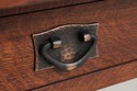 75132: STICKLEY Mission Oak Flip Top Harvest Conso