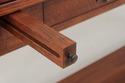 75132: STICKLEY Mission Oak Flip Top Harvest Conso