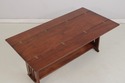 75132: STICKLEY Mission Oak Flip Top Harvest Conso