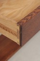 75132: STICKLEY Mission Oak Flip Top Harvest Conso