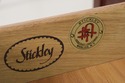 75132: STICKLEY Mission Oak Flip Top Harvest Conso