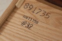 75132: STICKLEY Mission Oak Flip Top Harvest Conso