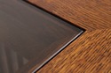 75146: STICKLEY Spindle Side Glass Top Coffee Tabl