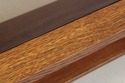 75146: STICKLEY Spindle Side Glass Top Coffee Tabl