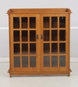 75154: STICKLEY Mission Oak Arts &Crafts 2 Door Bo