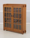75154: STICKLEY Mission Oak Arts &Crafts 2 Door Bo
