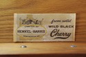 F75193: HENKEL HARRIS Cherry Dresser w. Arch Top M