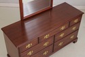 F75193: HENKEL HARRIS Cherry Dresser w. Arch Top M