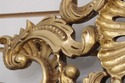 75202: Ornate Gold Leaf Giltwood Frame Mirror