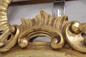 75202: Ornate Gold Leaf Giltwood Frame Mirror