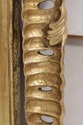 75202: Ornate Gold Leaf Giltwood Frame Mirror