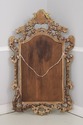 75202: Ornate Gold Leaf Giltwood Frame Mirror