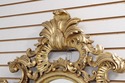 75202: Ornate Gold Leaf Giltwood Frame Mirror