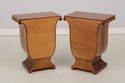 75211: Pair of Napoleonic Italian Inlaid Walnut Ni