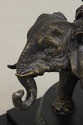 F75248: Elephant Motif Polychrome Painted Finish F