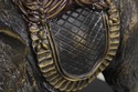 F75248: Elephant Motif Polychrome Painted Finish F