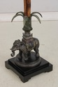 F75248: Elephant Motif Polychrome Painted Finish F
