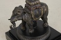 F75248: Elephant Motif Polychrome Painted Finish F