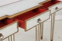 75260: JOHN RICHARD Mirrored 3 Drawer Hollywood Re