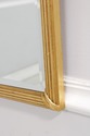 75262: Regency Style Gold Framed Beveled Glass Mir