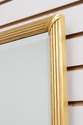 75262: Regency Style Gold Framed Beveled Glass Mir