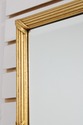 75262: Regency Style Gold Framed Beveled Glass Mir