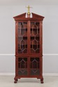 75308: Custom Crafted Chippendale Mahogany Large C