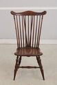 L75319: Set Of 6 Vintage Oak English Windsor Dinin