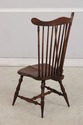 L75319: Set Of 6 Vintage Oak English Windsor Dinin