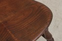 L75319: Set Of 6 Vintage Oak English Windsor Dinin