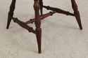 L75319: Set Of 6 Vintage Oak English Windsor Dinin