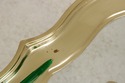 75327: LABARGE 2 Piece Brass Hollywood Regency Cof