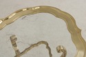 75327: LABARGE 2 Piece Brass Hollywood Regency Cof