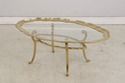 75327: LABARGE 2 Piece Brass Hollywood Regency Cof