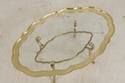 75327: LABARGE 2 Piece Brass Hollywood Regency Cof