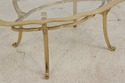 75327: LABARGE 2 Piece Brass Hollywood Regency Cof